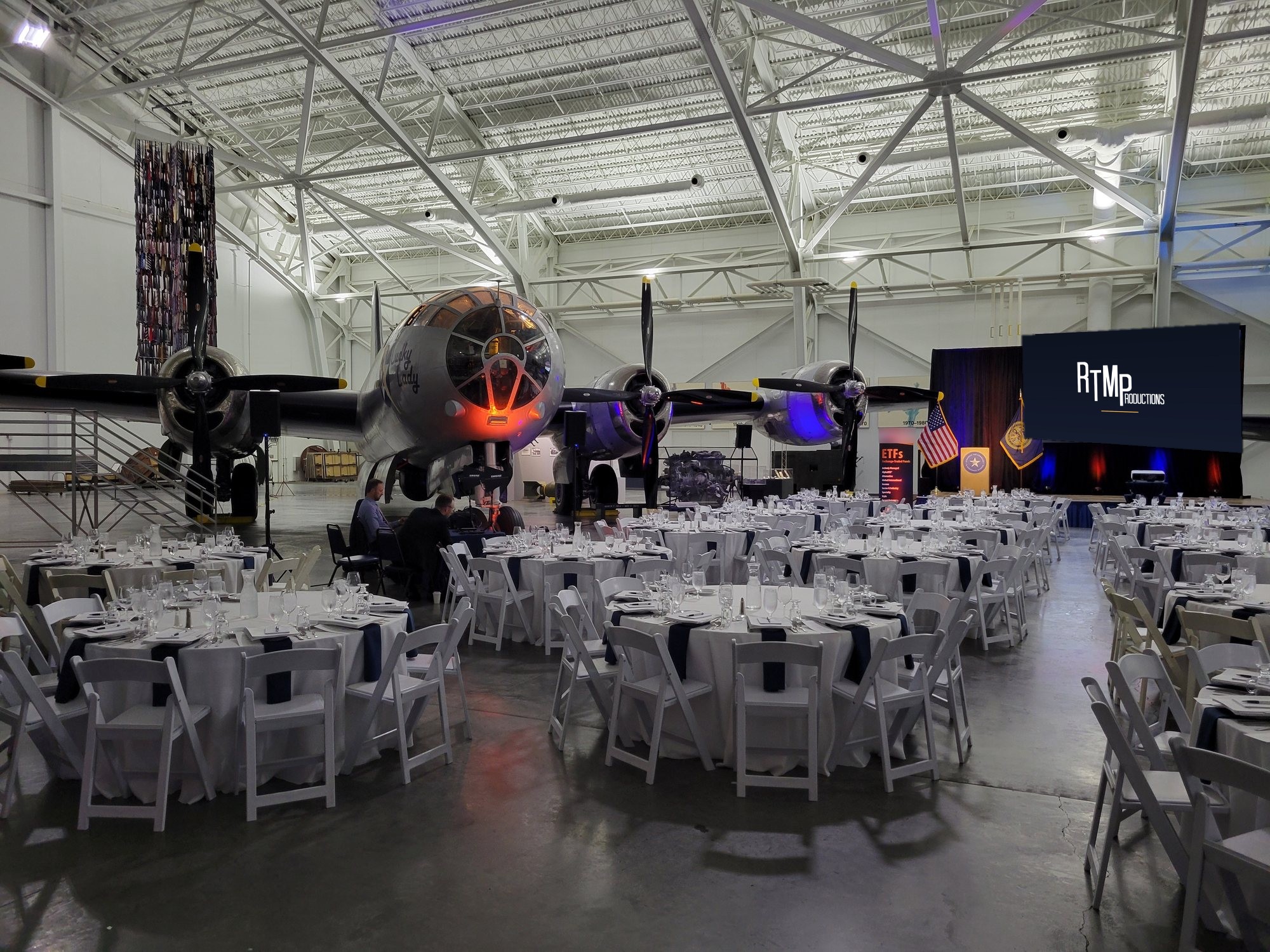 General session staging, Strategic Air Command & Aerospace Museum, Nebraska